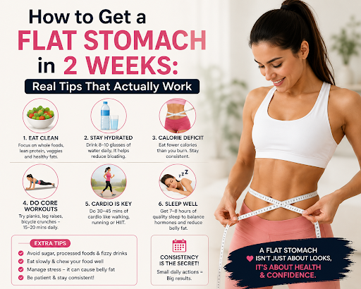 flat stomach