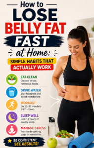 how to losse belly fat